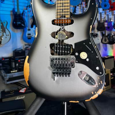EVH Limited-edition Frankenstein Series Relic Electric Guitar - Silverburst Auth Deal Free Ship! 016 image 2