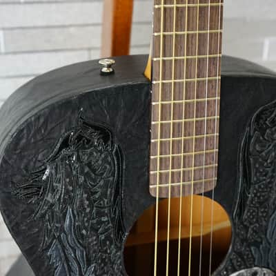 Fender Kangaroo and Alligator Leather Triple O Custom Shop Acoustic Guitar 2014 - Tony Murga Boots image 3