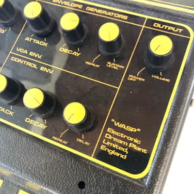 Vintage 1978 EDP Wasp Monophonic Analog Synthesizer - Electronic Dream Plant Gnat Spider image 4