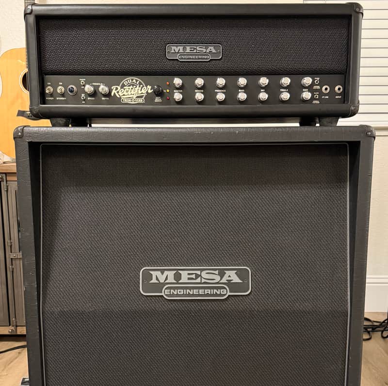 Mesa Boogie Dual Rectifier Trem-o-Verb Half Stack | Reverb