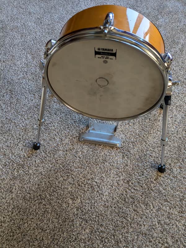 Yamaha RHP120K Real Head Kick Pad / Bass Drum Trigger (DTXtreme Series) 2000s - Natural image 1