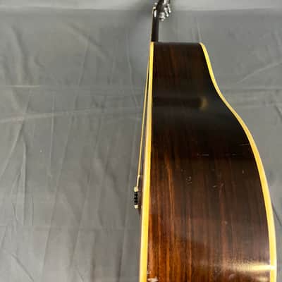 Jumbo Acoustic Solid spruce/ Solid rosewood MIJ! Rare! image 12