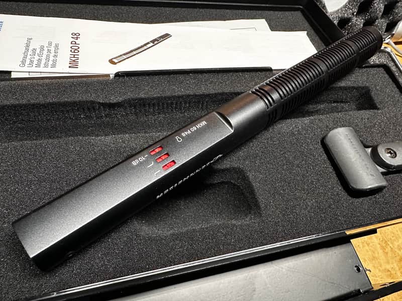 Sennheiser MKH60 P48 Shotgun Microphone - Super Clean! image 1