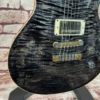PRS McCarty Singlecut 594 - Charcoal Burst Natural Back image 2