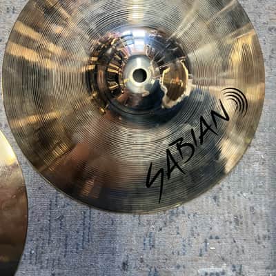 Sabian 10" XSR Mini Hi-Hat Cymbals (Pair) 2016 - Present - Brilliant image 3