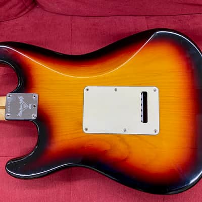 Fender Custom Shop American Classic Stratocaster 1996 - 3-Color Sunburst Birdseye Maple Neck image 10