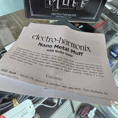 Immagine Electro-Harmonix Nano Metal Muff 2021 - Present - Black - 8