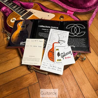 2012 Gibson 59 Les Paul CC#2 Goldie Murphy Aged image 17