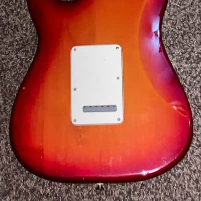 2013 Fender Special edition Stratocaster  flame top electric  guitar gigbag image 8