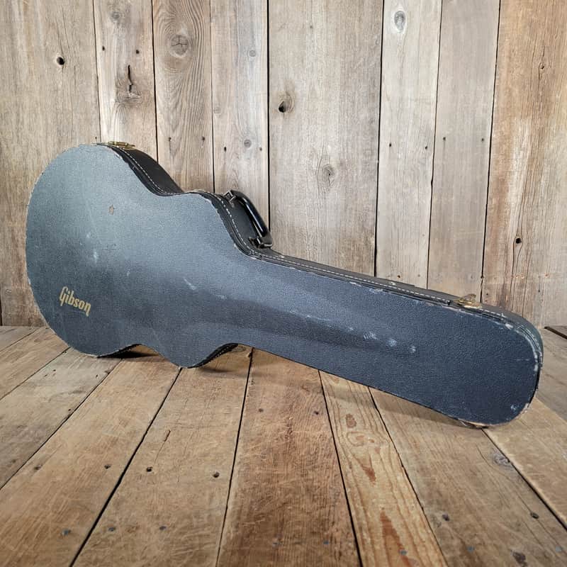 Gibson ES-335 Case Red Interior 1970s - Black image 1