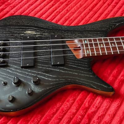 Ibanez SR670-SKF Standard Soundgear Bass 2018 - 2020 - Silver Wave Black Flat image 1