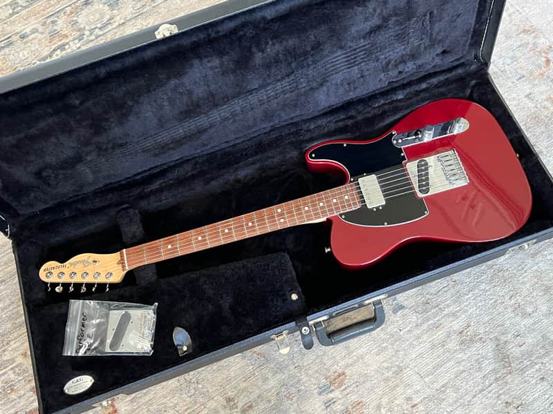 Fender American Performer Telecaster Hum Aubergine WITH G & G HARDSHELL CASE image 1