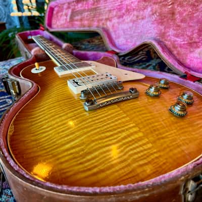 1959 Gibson Les Paul Standard Lifton 5-latch Cali Girl Burst Case image 15
