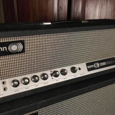 Sunn 1200S Head & 6x12" cabinet - Stack - Vintage 1970's image 2