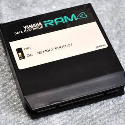 Yamaha RAM 4 DATE CARTRIDGE for DX, DRUM MACHINES etc image 1