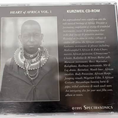 Spectrasonics Heart of Africa Volume 1 Kurzweil CD-ROM image 2