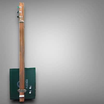 Custom 3-String Fretless Slide Electric Guitar – Plasencia Cigar Box image 15