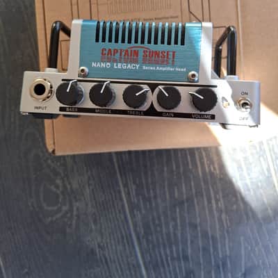Hotone Nano Legacy Captain Sunset 5-Watt Guitar Head 2010s - Blue image 2