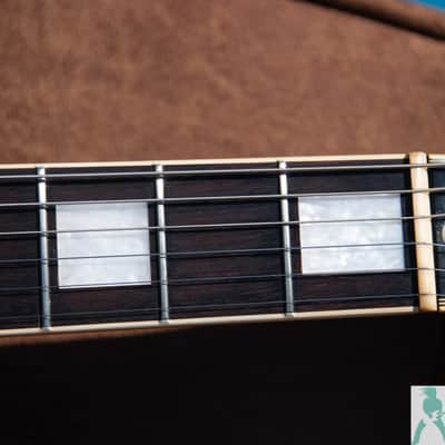 1990 Burny RLC-70 - 60's Style Les Paul Custom w Upgraded EMG 81/85's & Locking Grovers - Pro Set Up w Perfect Frets/Action/Intonation! image 10
