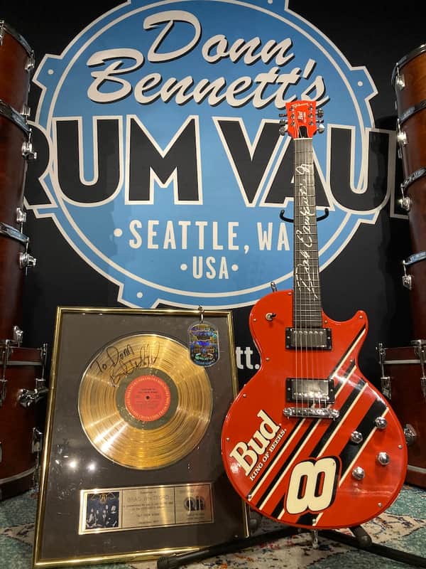 Brad Whitford’s Aerosmith, Gibson Custom Shop, Dale Earnhardt Jr. Les Paul Authenticated! (#70) 2000 Red image 1