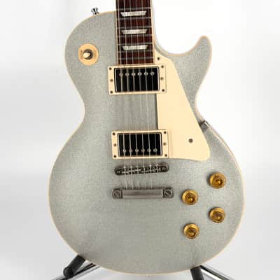 2008 Gibson Custom Shop Les Paul Standard – Silver Sparkle image 4