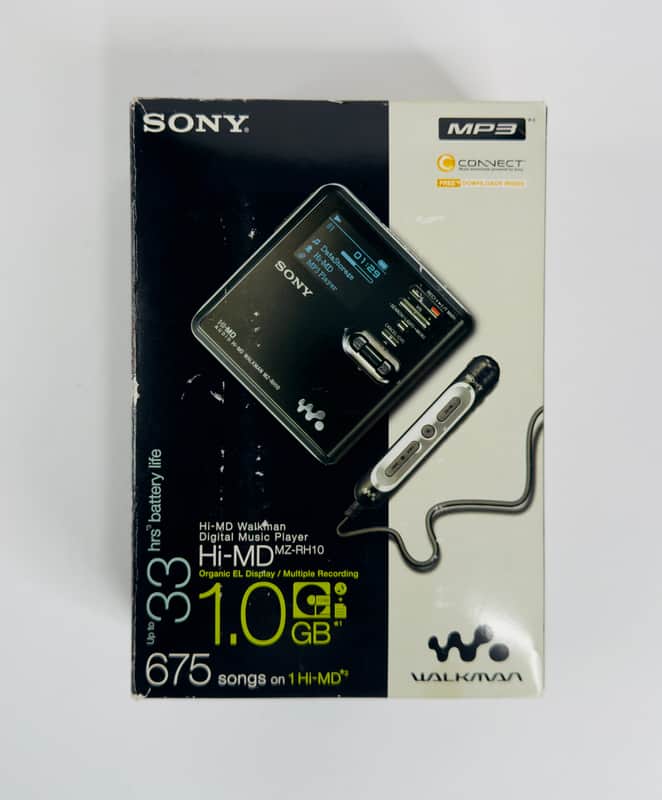 BRAND NEW Sony MZ-RH10 Portable MiniDisc Recorder | Reverb