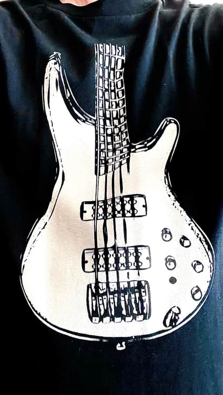 Ibanez 2XL Ibanez Bass Guitar T-Shirt - Black image 1