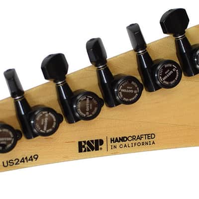 ESP USA Horizon-II FM FSM Aqua Marine Sunburst image 6