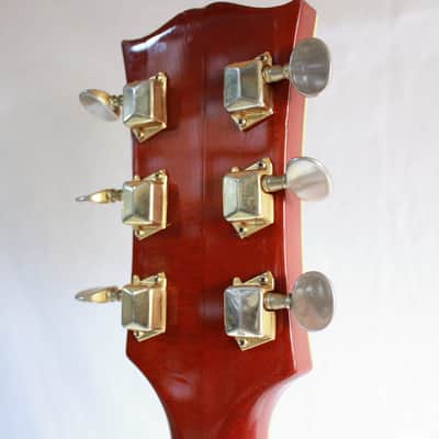 Vintage 1970's Made-In-Japan Univox LP Style Singlecut Electric Guitar in Sunburst Finish image 13