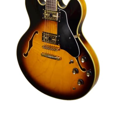 Epiphone Sheraton II Semi Hollow Body Electric Guitar w/ OHSC – Used - Sunburst image 7