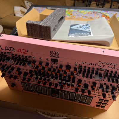 Elta Music Solar 42F Ambient Machine Drone Synthesizer (Pink) image 6