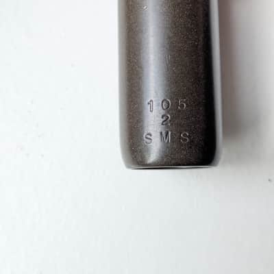 Berg Larsen Vintage Berg Larsen London 105/2 SMS Hard Rubber Baritone Sax Mouthpiece 1960-1970s image 6
