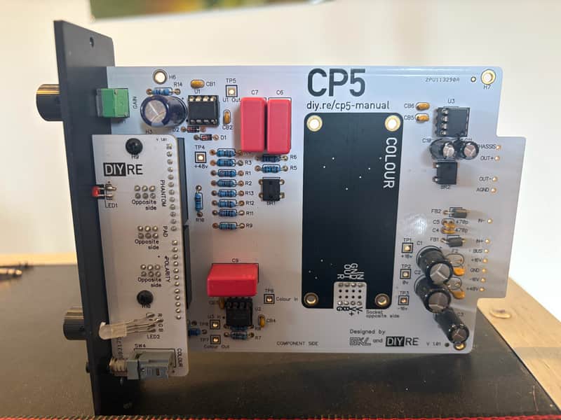 DIYRE CP5 Colour Mic Preamp