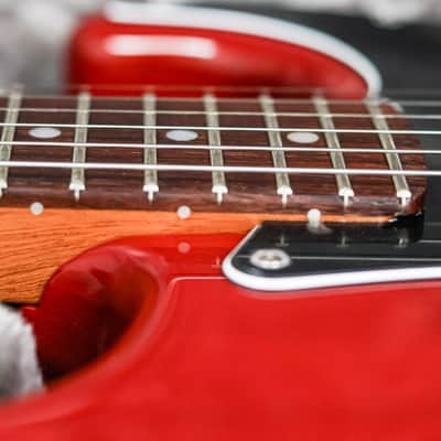 Fender American Pro II Stratocaster HH | Crimson Transparant image 13