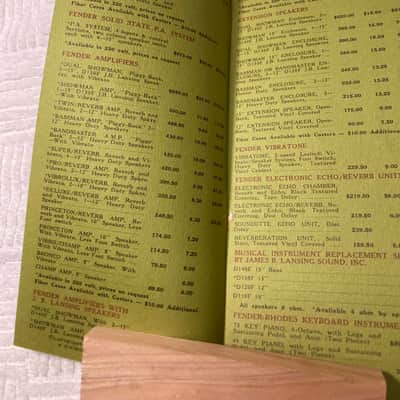 1967 Fender Musical Instruments Price List October image 3