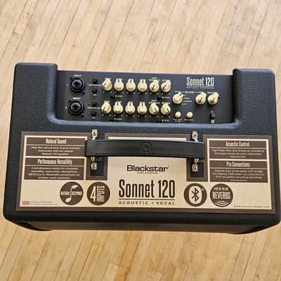 Blackstar Sonnet 120 Natural Response 120-Watt 1x8" Acoustic Guitar Amp - Black image 2