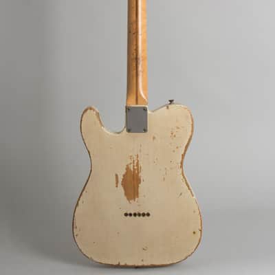 Fender Telecaster Solid Body Electric Guitar (1958), ser. #026990, black tolex hard shell case. image 2
