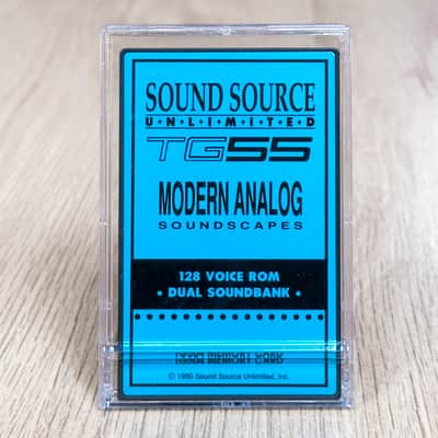 Yamaha SY/TG55 | Voice ROM Data Card | Sound Source Unlimited | TG504 | Modern Analog // RARE!!