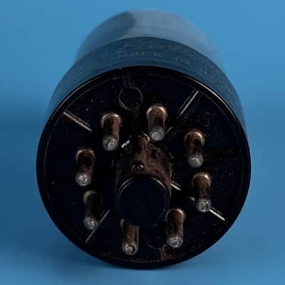 1963 General Electric 6SN7GT Vintage Grey Plated Vacuum tube! Tests GIF! T585 image 7