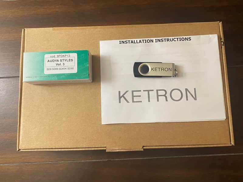 KETRON Pendrive USB Stick Audia Styles Vol. 3 ( for SD9,SD90,SD60,SD60K ) image 1