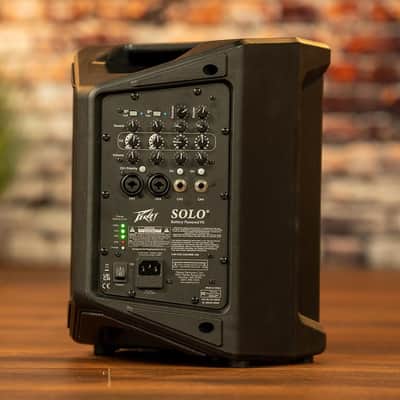 Peavey Solo® Battery Powered Portable PA and Busking Amp, 10-Hour Battery Life, Bluetooth, 4-Channels, Lightweight, Fast Rechargeable Battery, Guitar Input, Reverb Included image 7