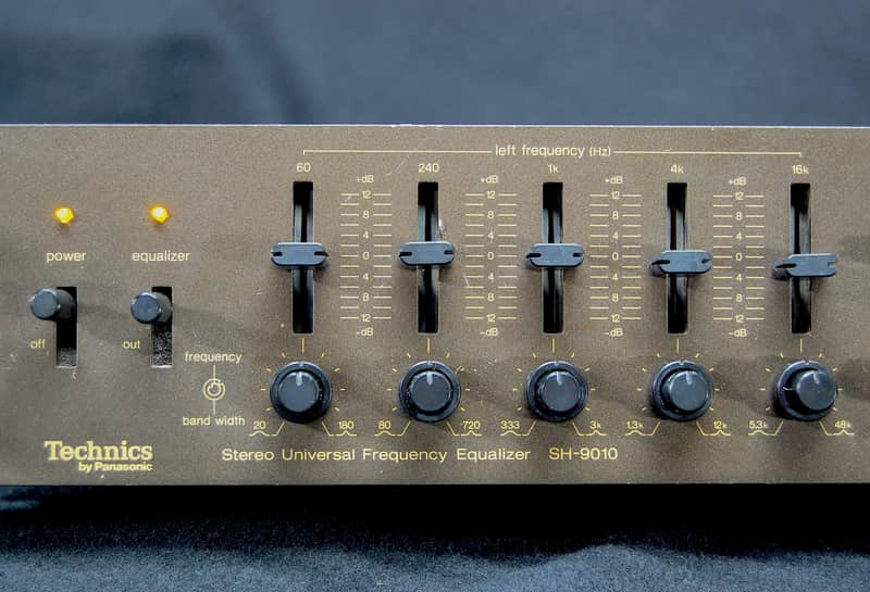 Technics SH-9010 Stereo Parametric-Graphic Equalizer - | Reverb