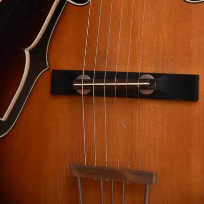 Fasan Antoria – 1960s German Vintage Archtop Jazz Guitar / Gitarre image 7