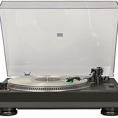 Crosley C100BT-BK Belt-Drive Bluetooth Turntable Black (Open Box) image 1