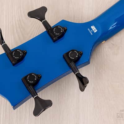 1990s Edwards by ESP Luna Sea J Signature E-J-78TV Aqua Blue w/ Case, Japan image 5