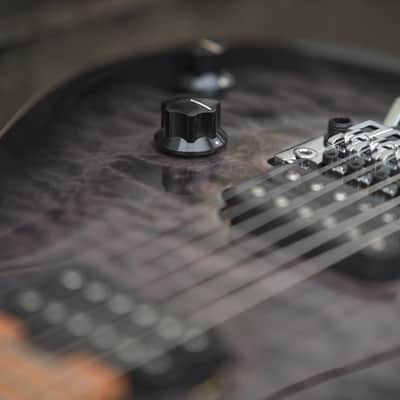 EVH Wolfgang WG Special QM, Baked Maple Fingerboard- Charcoal Burst image 16