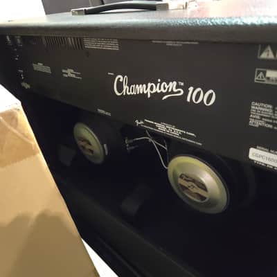 Fender Champion 100 2-Channel 100-Watt 2x12" Solid State Guitar Combo 2013 - 2024 - Local Pickup Only image 3