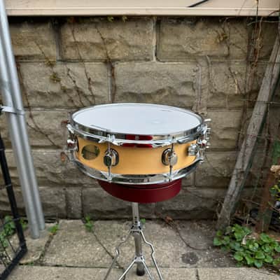Ludwig Accent CS Custom 13x4” Piccolo Wood Snare Drum - Natural image 6
