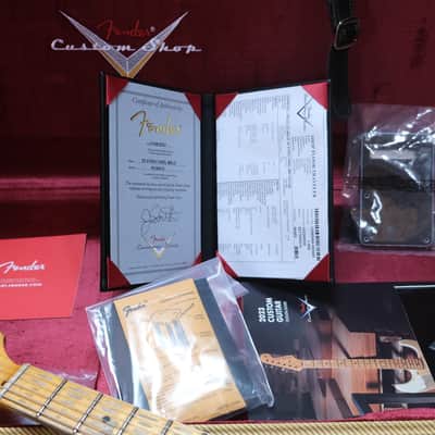 Fender Stratocaster '55 Relic - Jason Smith Masterbuilt (2023) - Sunburst image 19