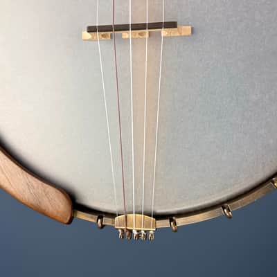 Ode Fretless Walnut Magician Nylon 5-String Openback Banjo 12" image 20